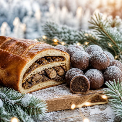 Świąteczne smaki – kulebiak i trufle piernikowe